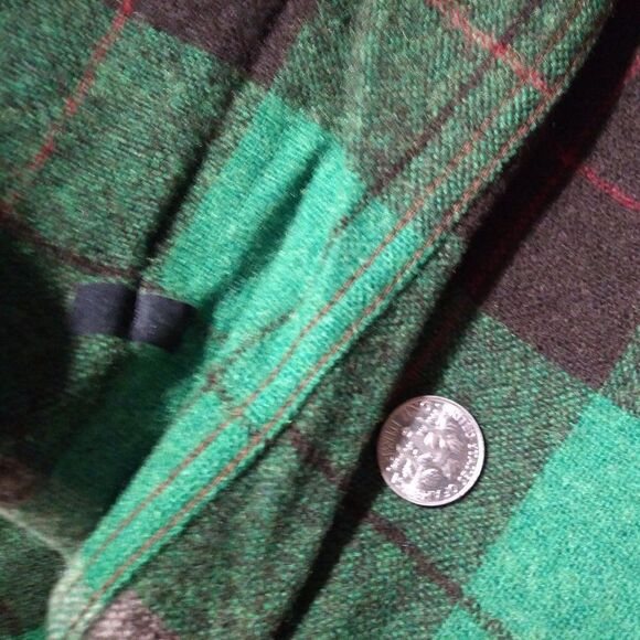 Vintage Western Star Wool Flannel Button Down Shirt - Picture 6 of 8